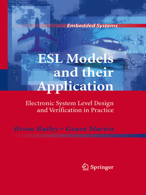cover image of ESL Models and their Application